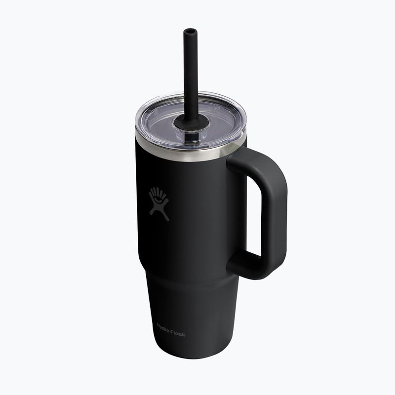 Cană Hydro Flask Travel Tumbler Clear Lid 710 ml black 3