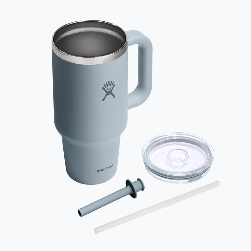 Cană termică Hydro Flask Travel Tumbler Clear LID 945 ml shale grey 4