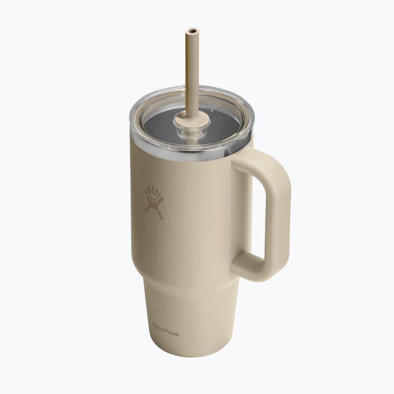 Cană termică Hydro Flask Travel Tumbler Clear LID 945 ml oat 3