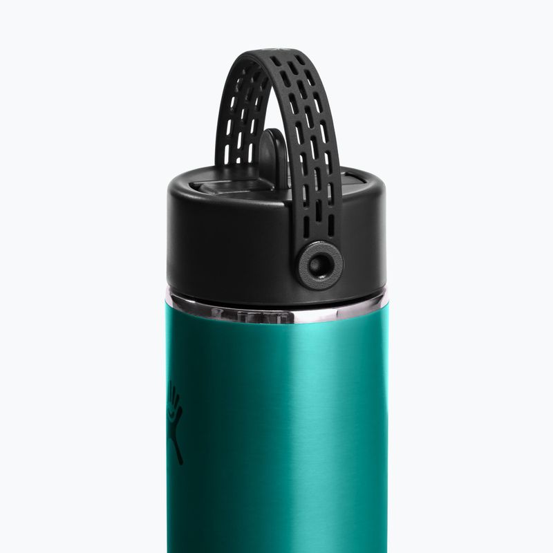 Sticlă termică Hydro Flask Lightweight Wide Flex Straw 946 ml emerald green 3