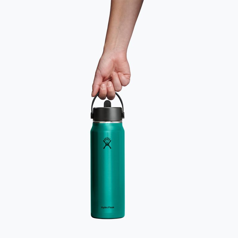 Sticlă termică Hydro Flask Lightweight Wide Flex Straw 946 ml emerald green 4