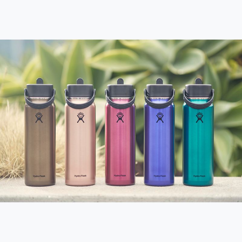 Sticlă termică Hydro Flask Lightweight Wide Flex Straw 946 ml emerald green 8