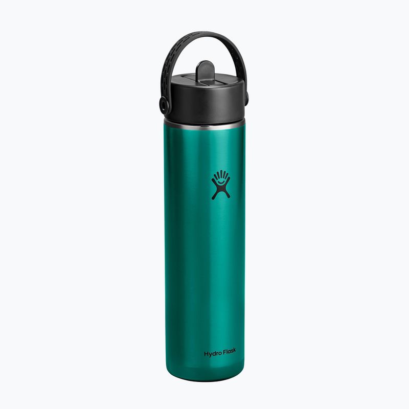 Sticlă termică Hydro Flask Lightweight Wide Flex Straw 710 ml emerald green 2