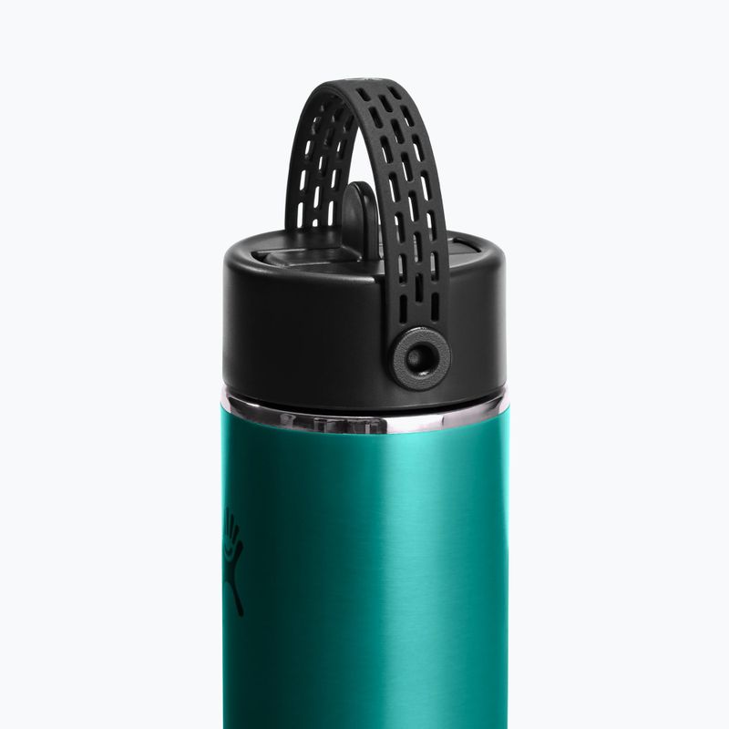 Sticlă termică Hydro Flask Lightweight Wide Flex Straw 710 ml emerald green 3