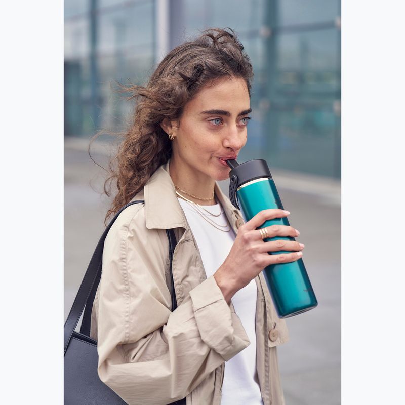 Sticlă termică Hydro Flask Lightweight Wide Flex Straw 710 ml emerald green 6