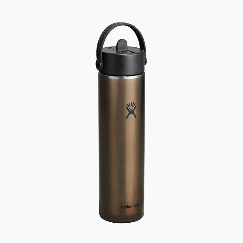 Sticlă termică Hydro Flask Lightweight Wide Flex Straw 710 ml obsidian 2