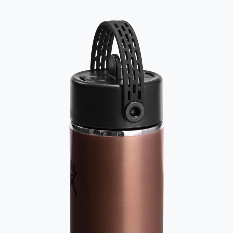 Sticlă termică Hydro Flask Lightweight Wide Flex Straw 946 ml cap obsidian 3
