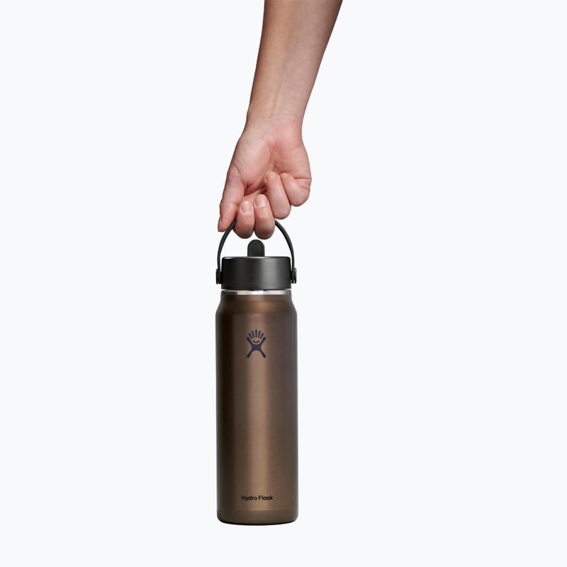 Sticlă termică Hydro Flask Lightweight Wide Flex Straw 946 ml cap obsidian 4