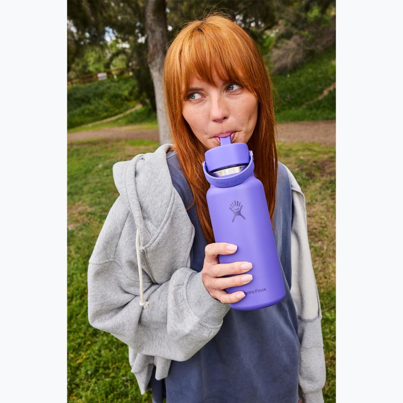 Sticlă termică Hydro Flask Wide Flex Straw 946 ml utopia purple 4
