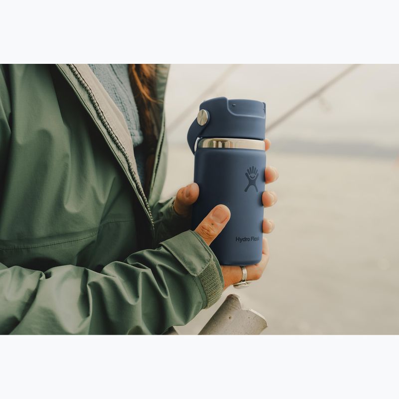 Cană termică Hydro Flask Travel Mug Flip Sip 355 ml harbor blue 4