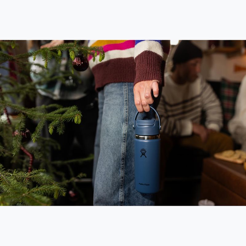 Cană termică Hydro Flask Travel Mug Flip Sip 473 ml harbor blue 4