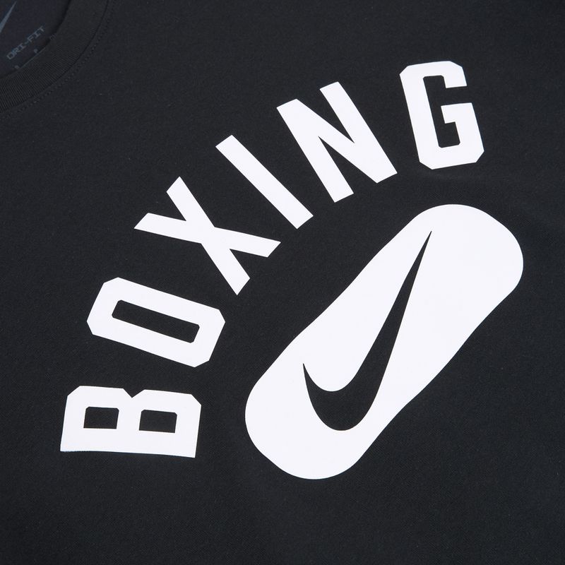 Tricou de antrenament pentru bărbați Nike Boxing Disc DFC black/white 3