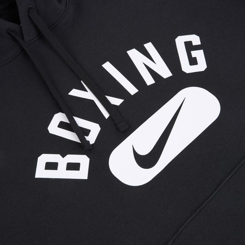Bluză pentru bărbați Nike Boxing Disc Club Hoodie black/white 3