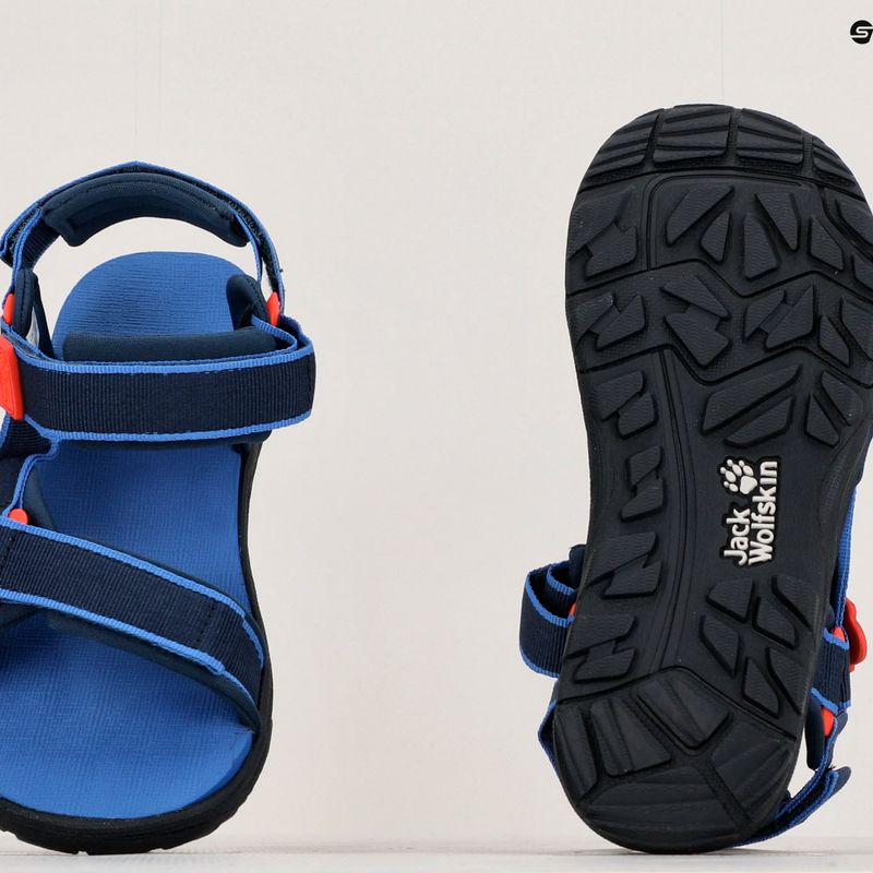 Sandale de trekking pentru copii Jack Wolfskin Seven Seas 3 bleumarin 4040061 16