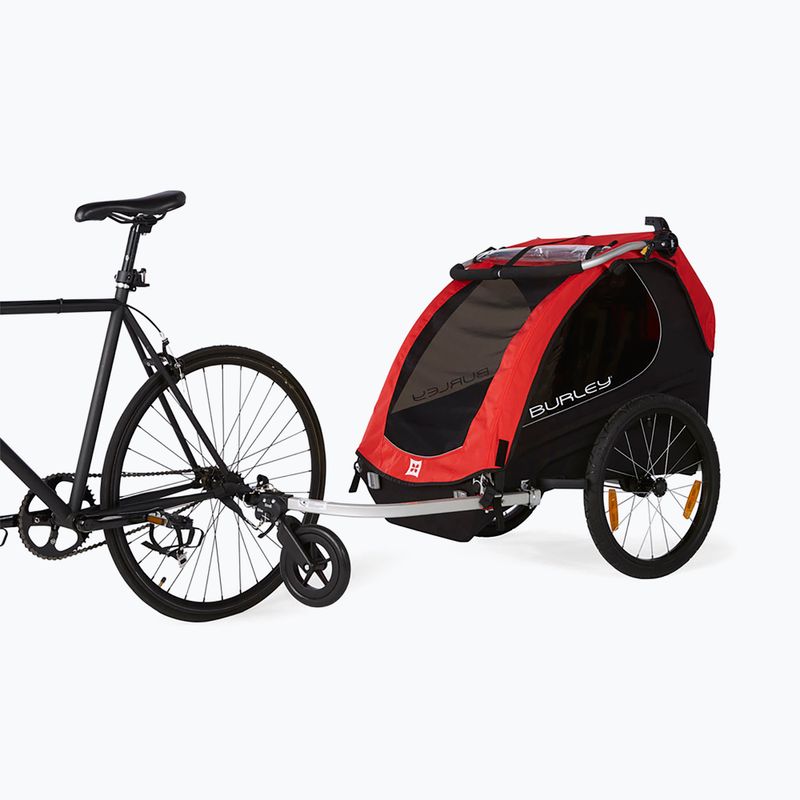 Remorcă de bicicletă Burley Honey Bee red 8