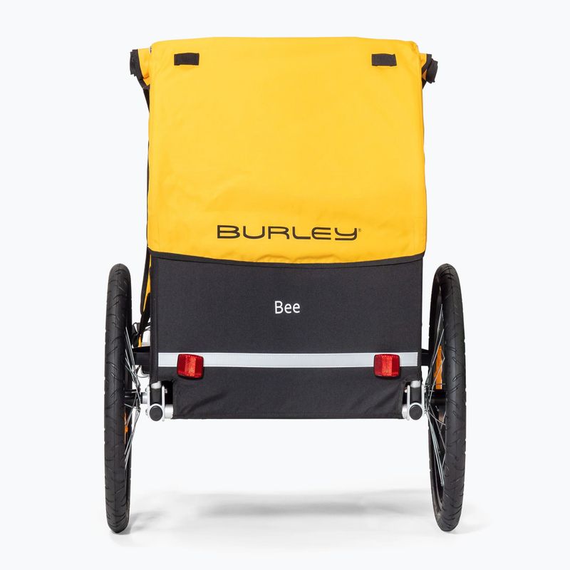 Burley Bee Remorcă pentru biciclete Burley Bee Single negru și galben 946211 2