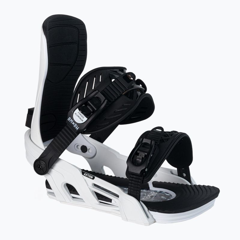 Legături snowboard Bent Metal Axtion albe 21BN002