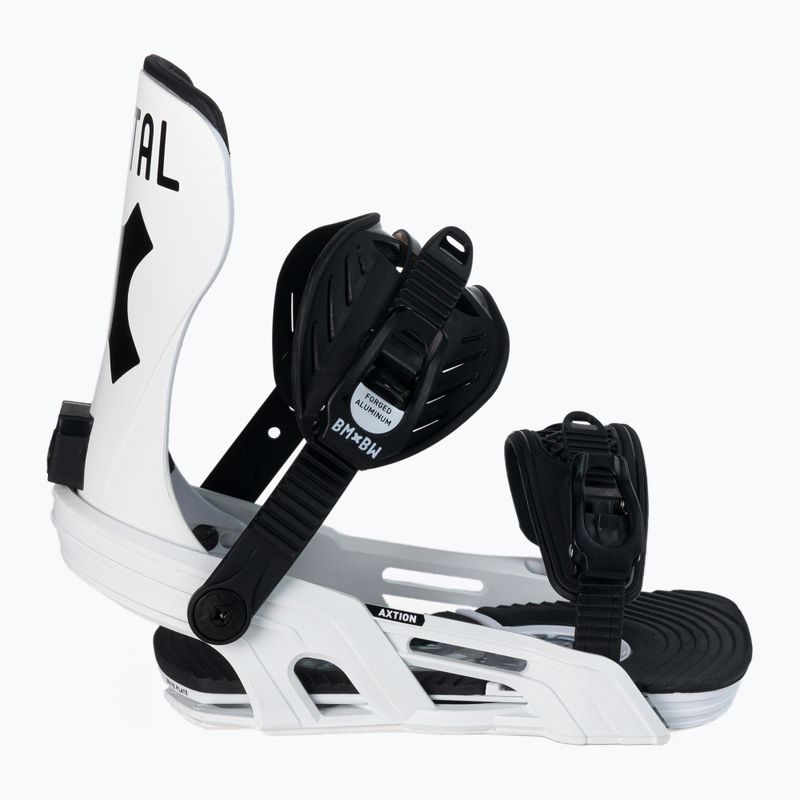 Legături snowboard Bent Metal Axtion albe 21BN002 2
