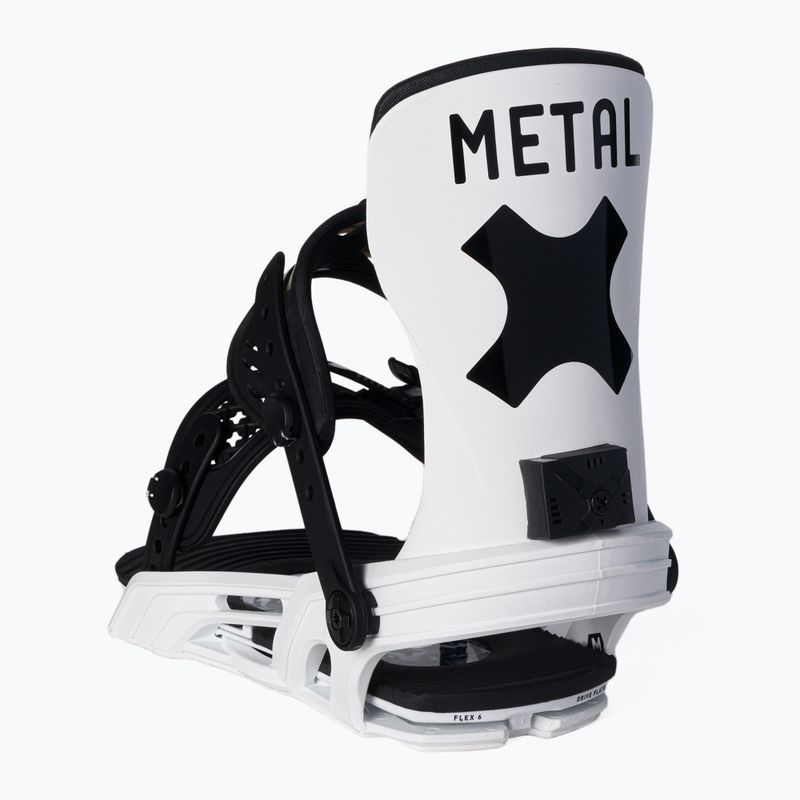 Legături snowboard Bent Metal Axtion albe 21BN002 4