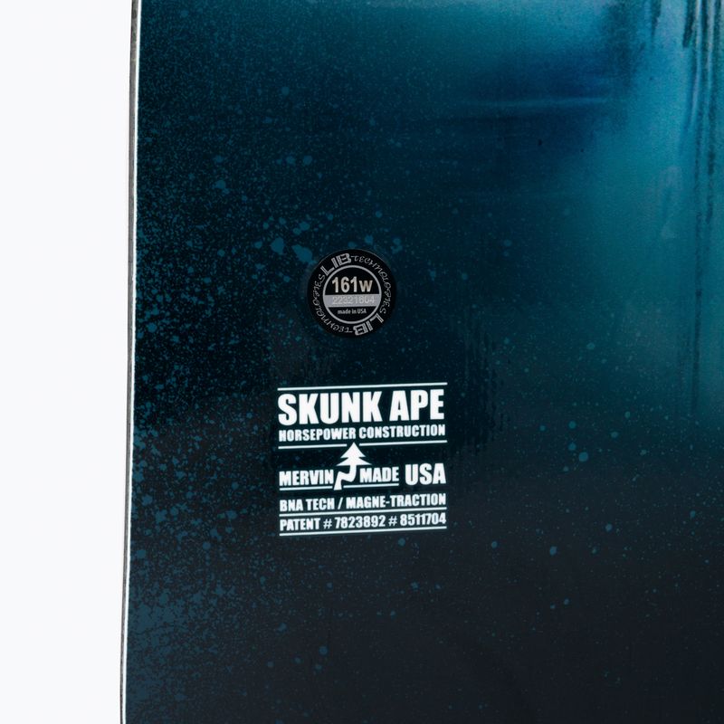 Snowboard Lib Tech Skunk Ape, negru și albastru, 21SN036 6