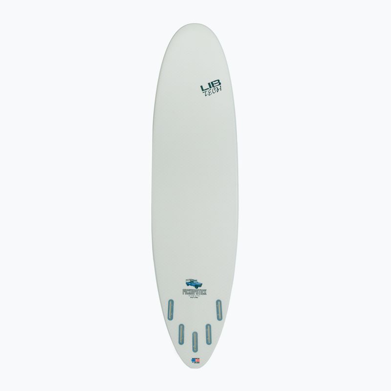 Lib Tech Pickup Stick surfboard alb și albastru 22SU010 3