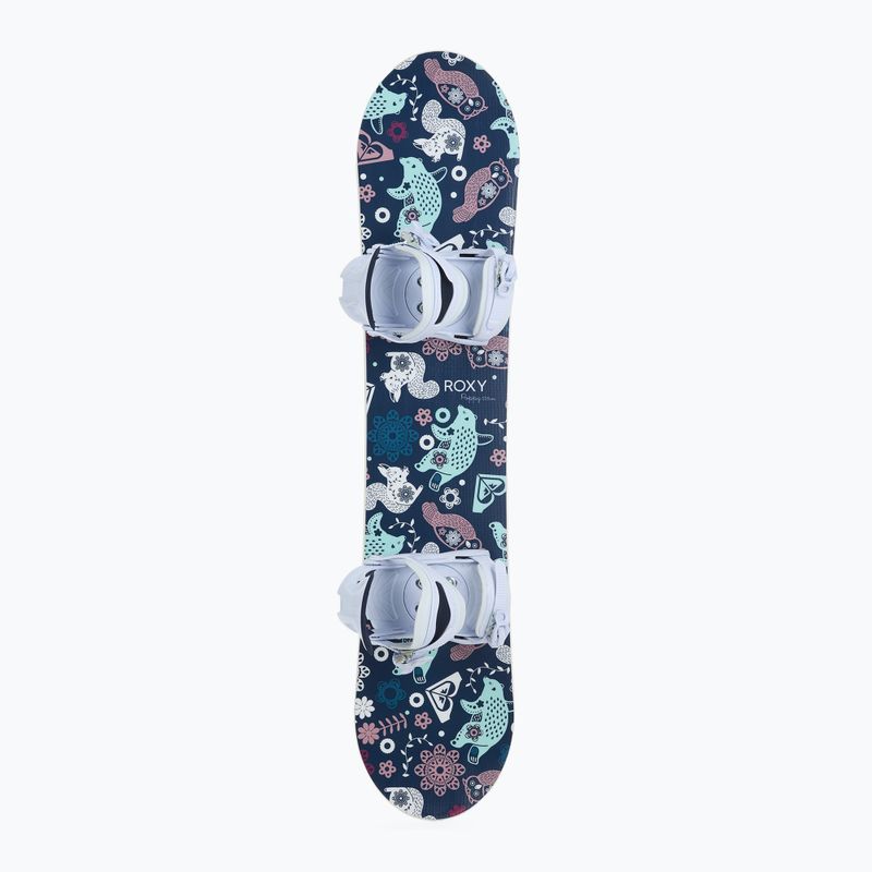 Placă de snowboard pentru copii ROXY Poppy + wiązania Poppy Traditional S 2