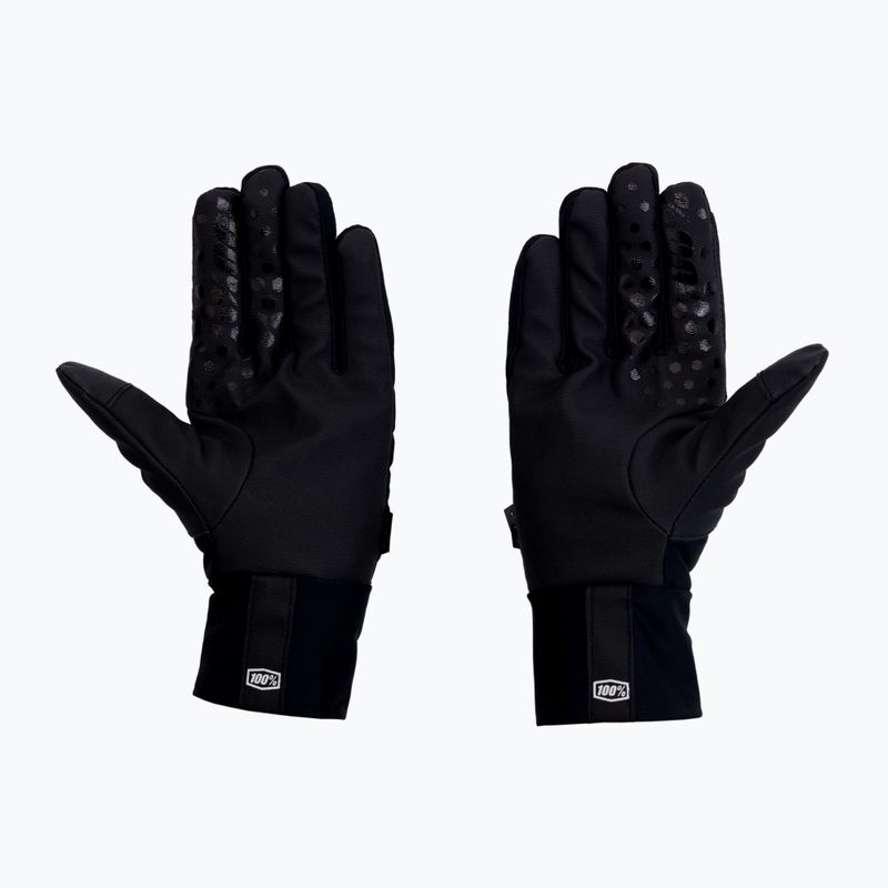 Mănuși de bicicletă 100% Hydromatic Brisker negru STO-10010-001-10 2