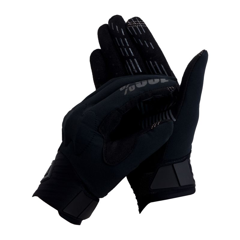Mănuși de ciclism 100% Cognito, negru, STO-10013-057-10