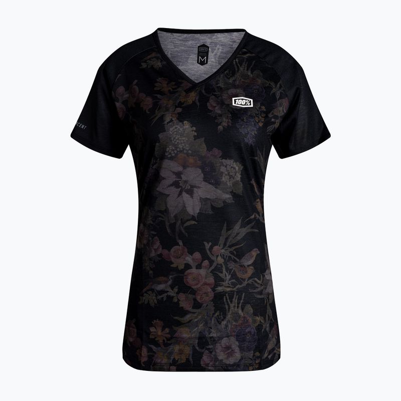 Tricou de ciclism pentru femei 100% Airmatic negru STO-44306-432-10