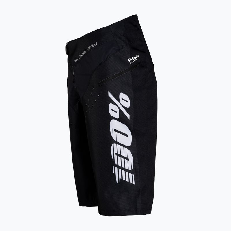 Pantaloni scurți de ciclism pentru bărbați 100% R-Core negru STO-42105-001-30 3