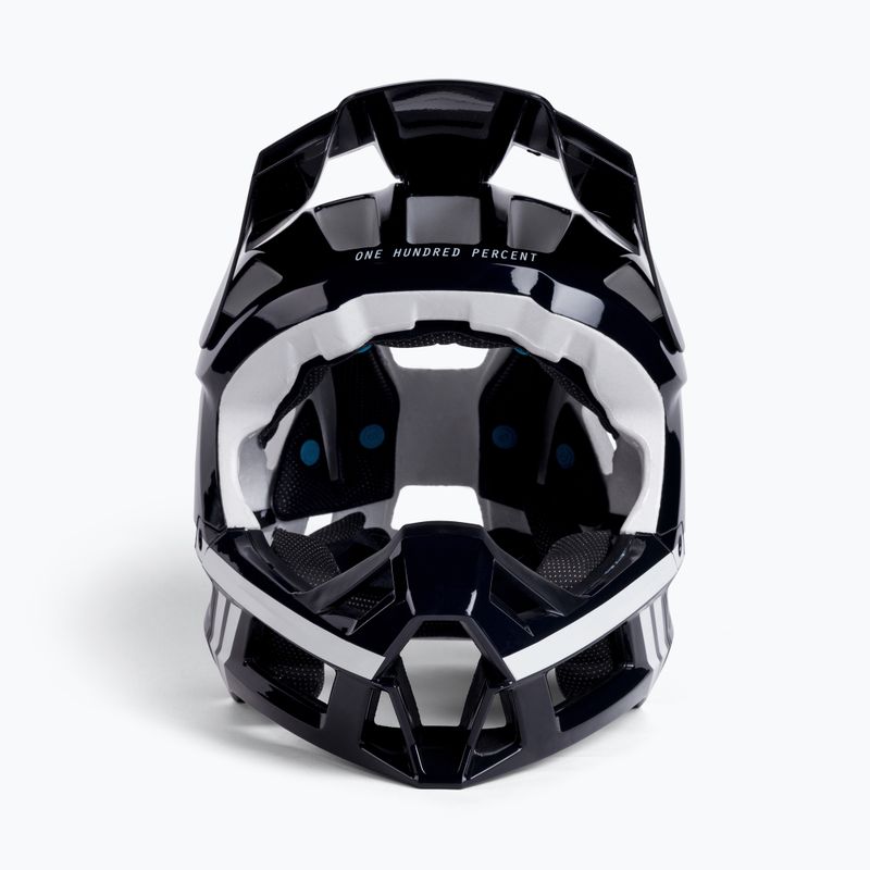 Cască de bicicletă 100% Trajecta Helmet W Fidlock Full Face negru STO-80021-011-11 2