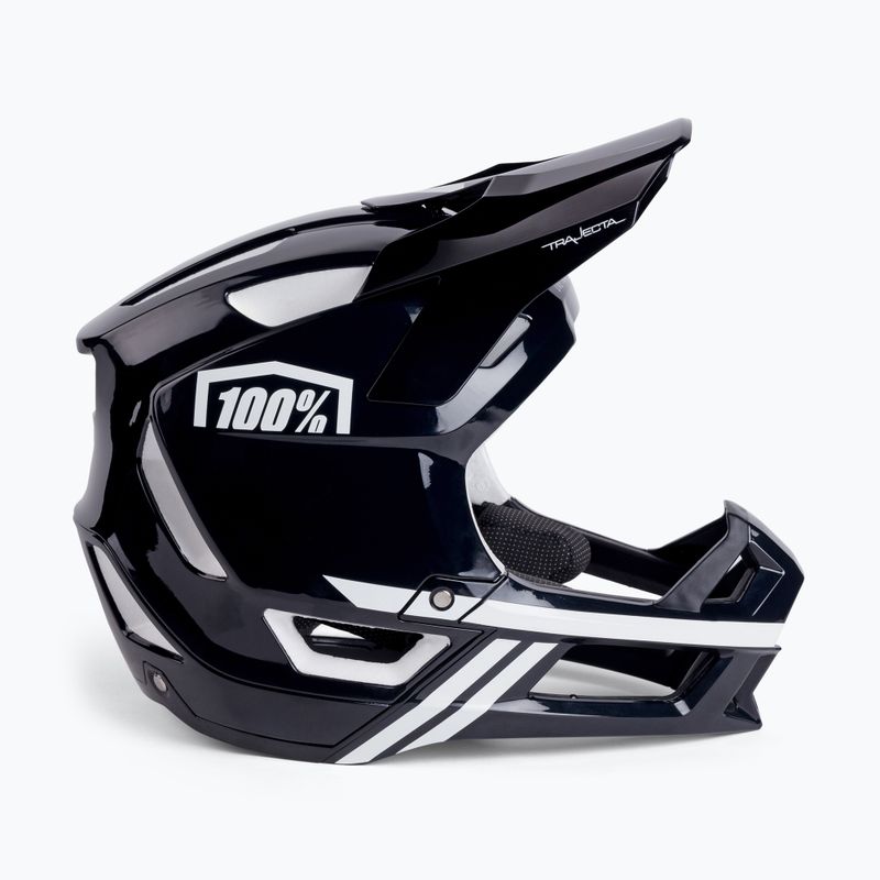 Cască de bicicletă 100% Trajecta Helmet W Fidlock Full Face negru STO-80021-011-11 4