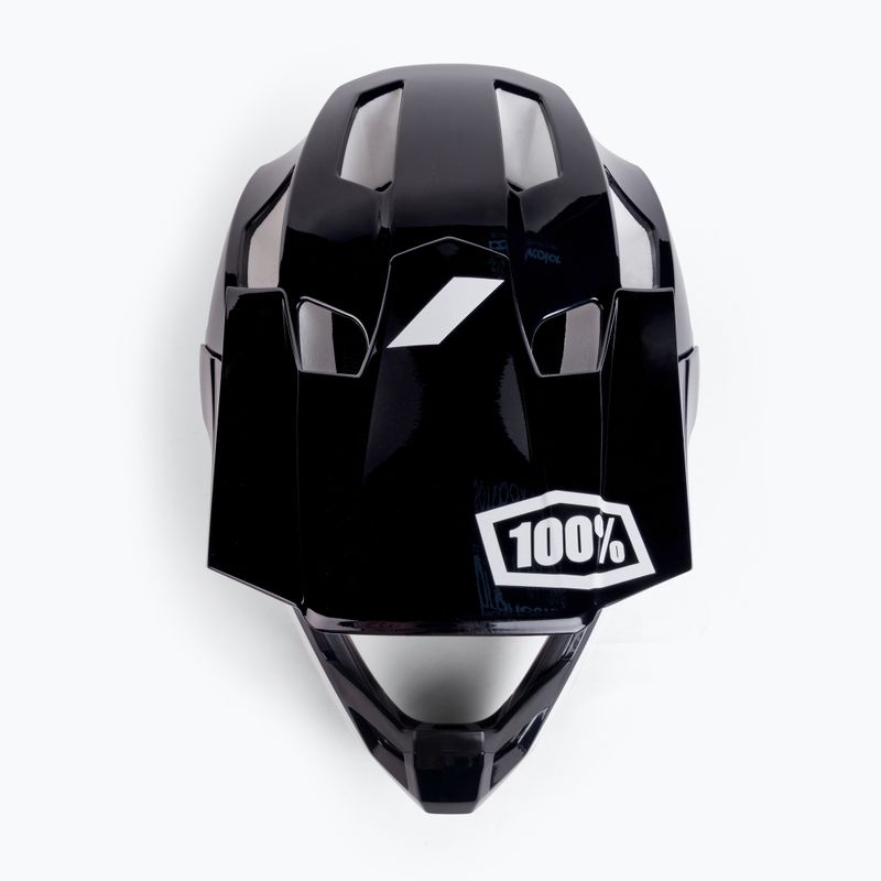Cască de bicicletă 100% Trajecta Helmet W Fidlock Full Face negru STO-80021-011-11 6