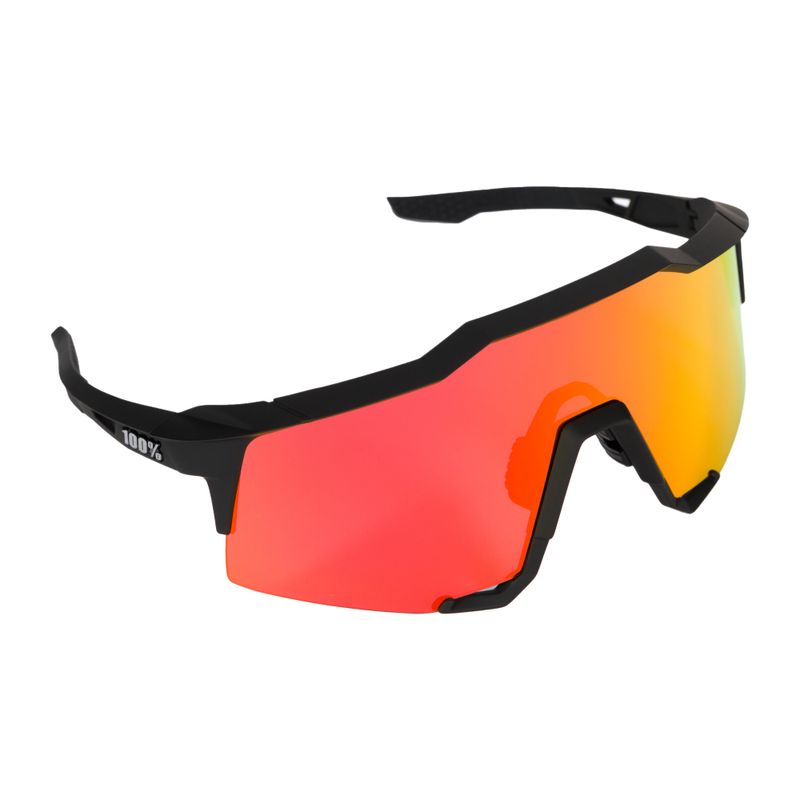 Ochelari de ciclism 100% Speedcraft Multilayer Multilayer Mirror Lens negru STO-61001-412-01