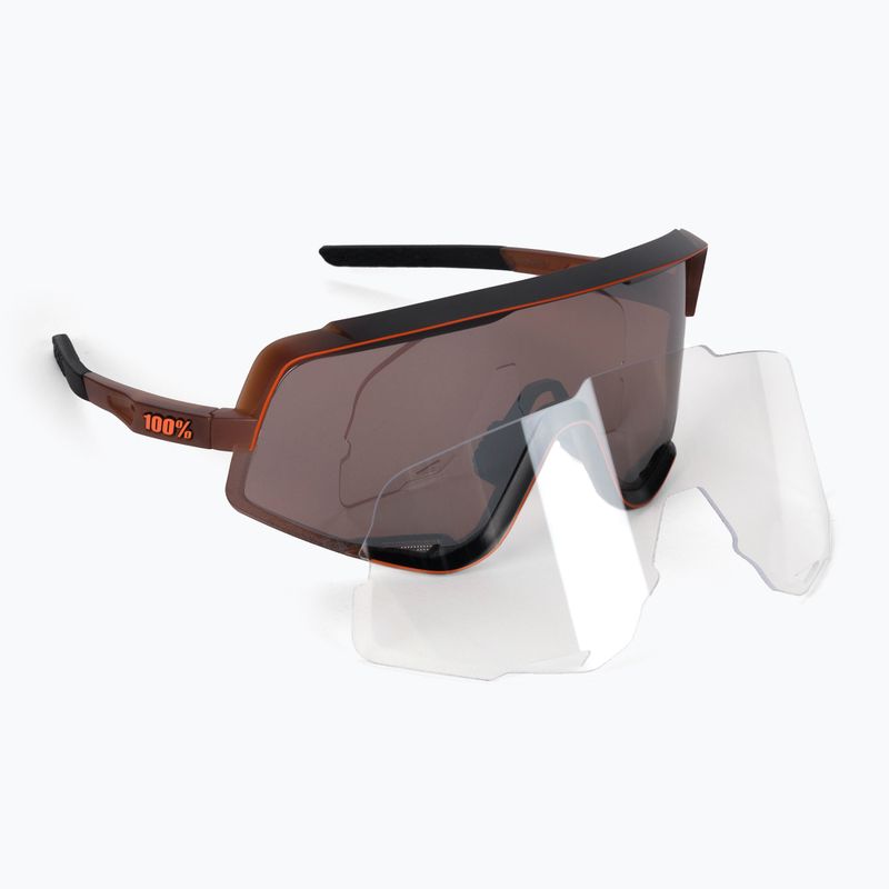 Ochelari de soare pentru ciclism 100% Glendale Mirror Lens maro STO-61033-404-01 5