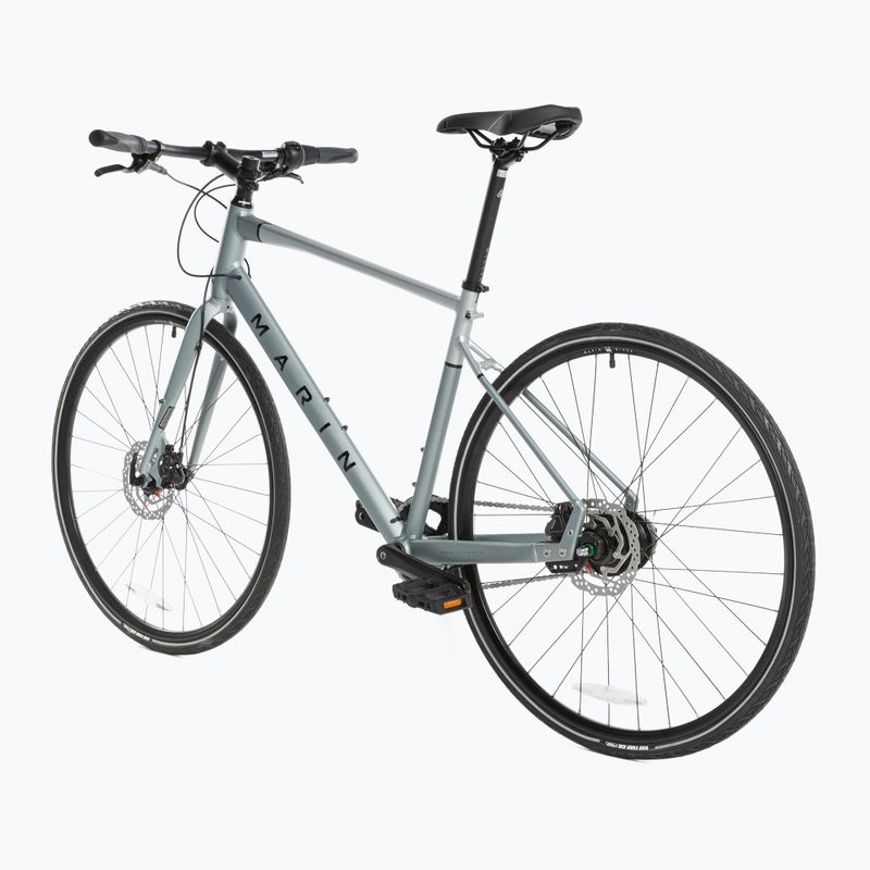 Bicicletă de oraș Marin Presidio 2 satin charcoal/silver/black 3