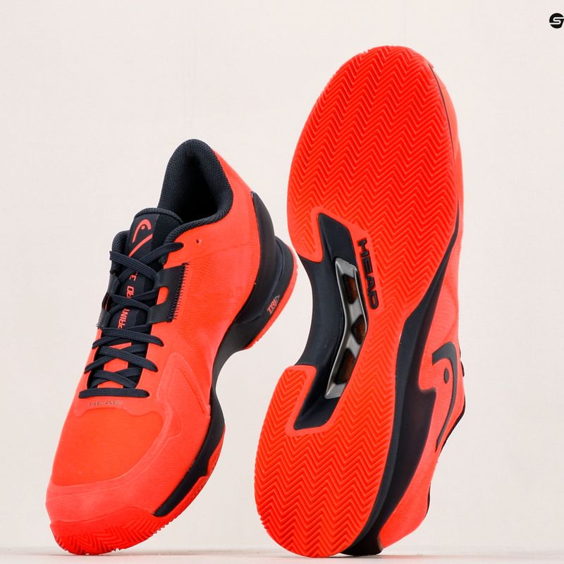 Pantofi de tenis pentru bărbați HEAD Sprint Pro 3.5 Clay roșu 273163 17