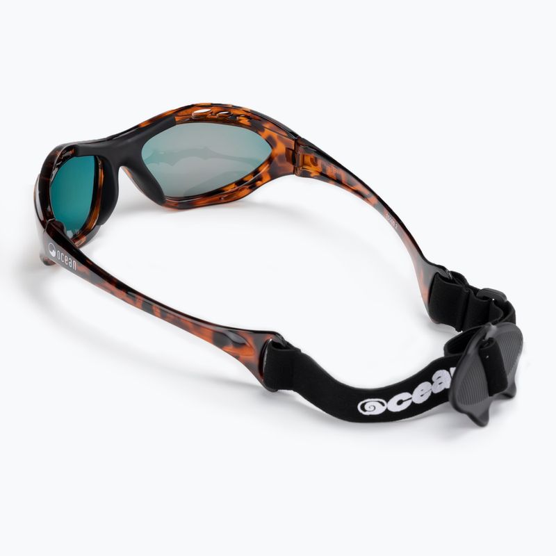 Ochelari de soare Ocean Cumbuco negru/roșu 15001.2 2