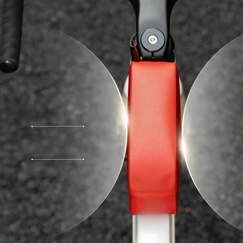 Geantă de bicicletă pentru cadru Rockbros 30120122 Bike Tube Bag Magnetic L 0,9 l red 4