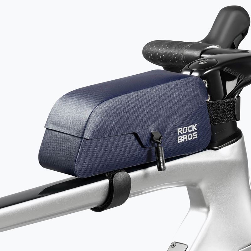 Geantă de bicicletă pentru cadru Rockbros 30120122 Bike Tube Bag Magnetic L 0,9 l blue 2