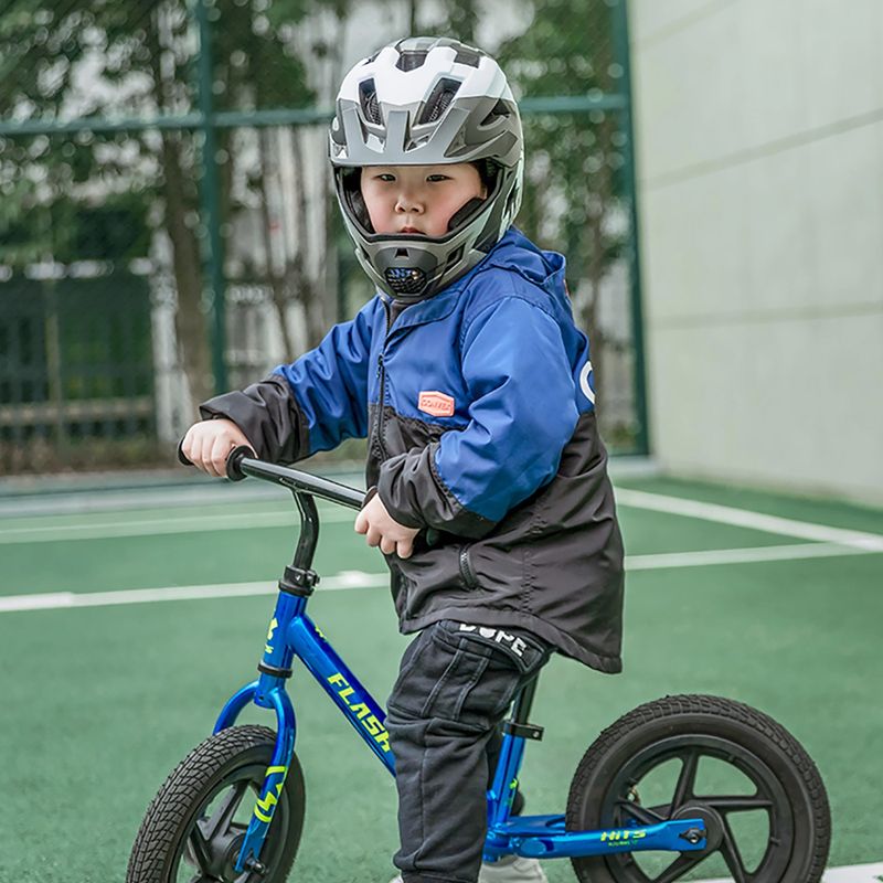 Cască de ciclism pentru copii Rockbros 10110061005 Kids Helmet ti-white/black 3