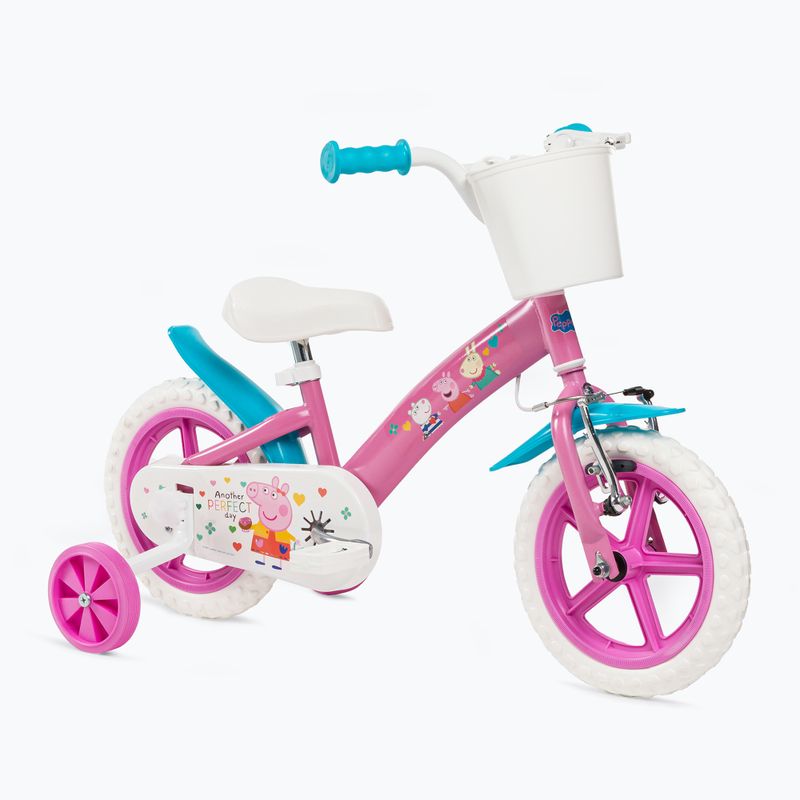 Toimsa 12" Peppa Pig biciclete pentru copii roz 1195 2