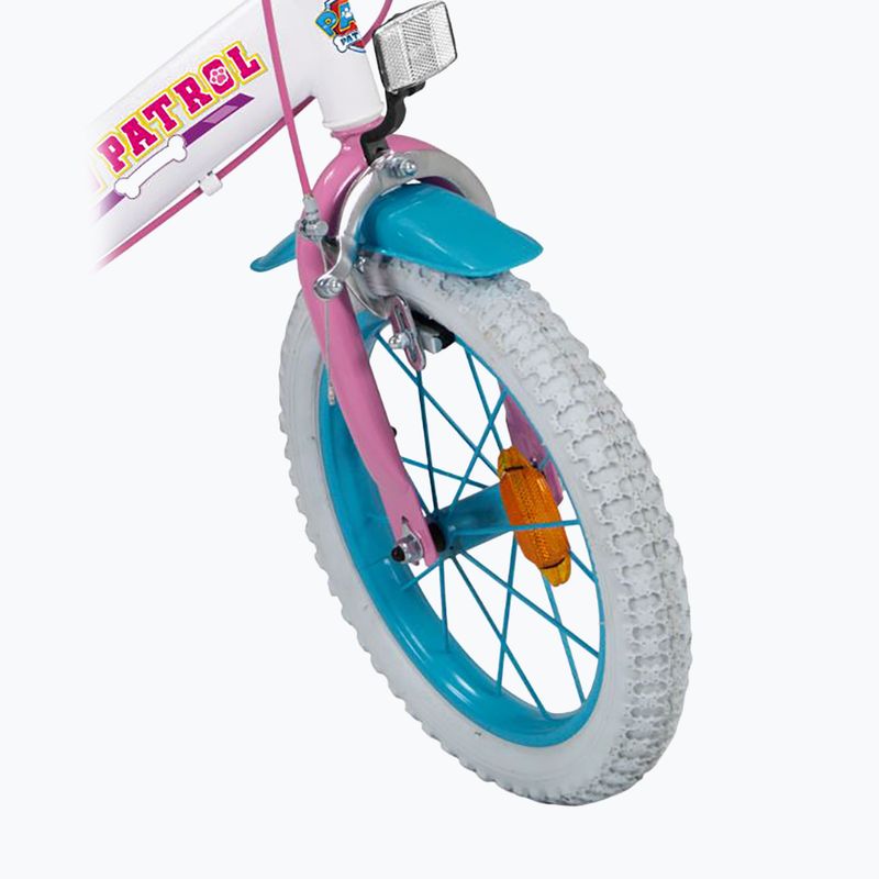 Toimsa 14" Paw Patrol Girl biciclete pentru copii alb 1481 4