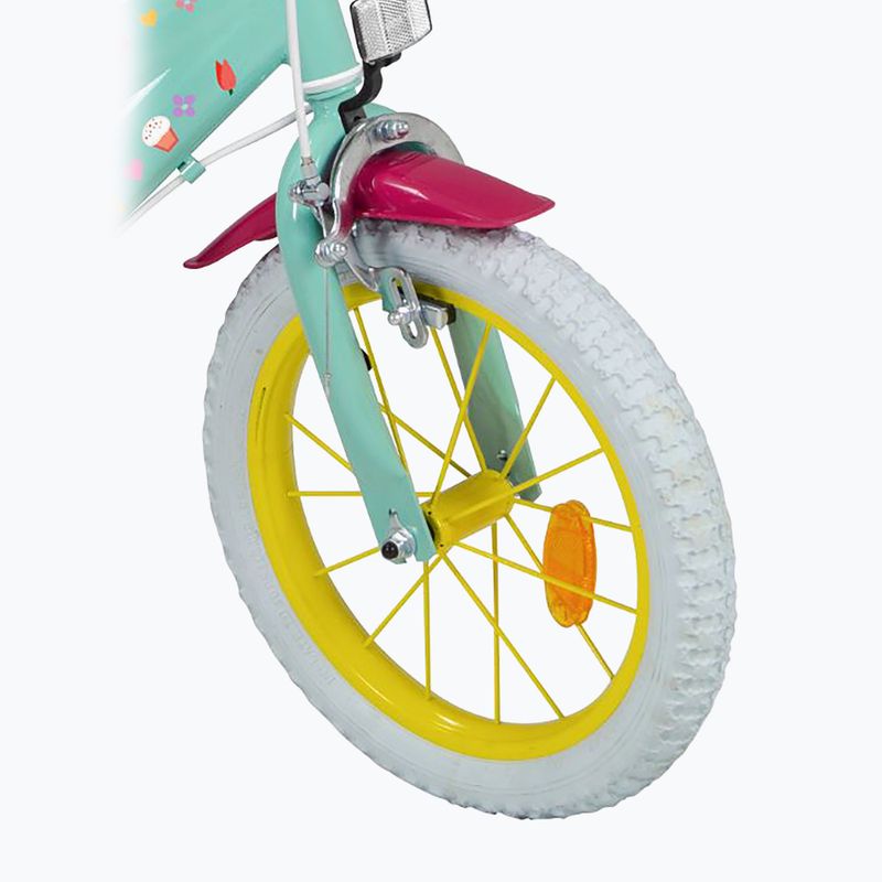 Toimsa biciclete pentru copii 14" Peppa Pig verde 1498 4