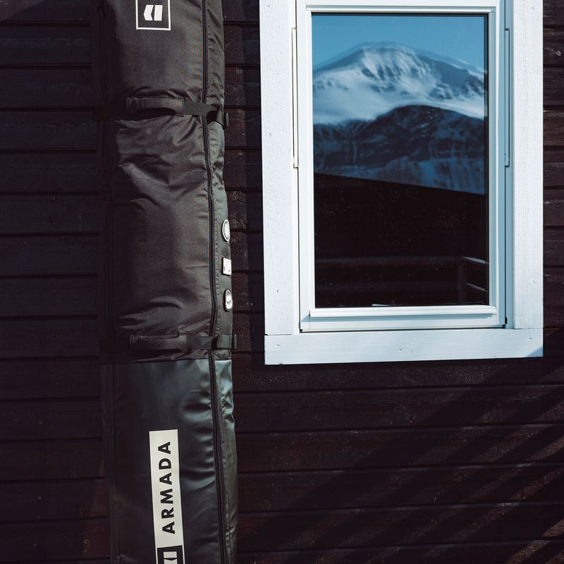 Husă pentru schiuri Armada Stibbs 4 Pair Ski Roller black/afterglow 9