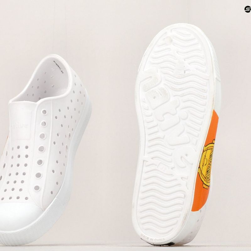 Pantofi de sport pentru copii Native Jefferson Block Jr shell white/shell white/droids bff pentru copii