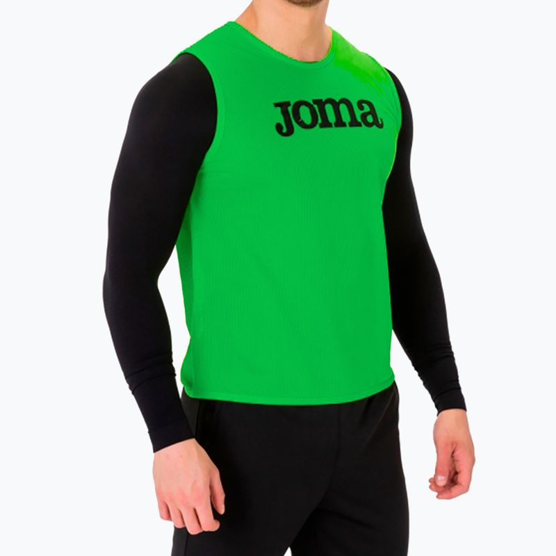 Marcator de fotbal Joma Training Bib fluor green