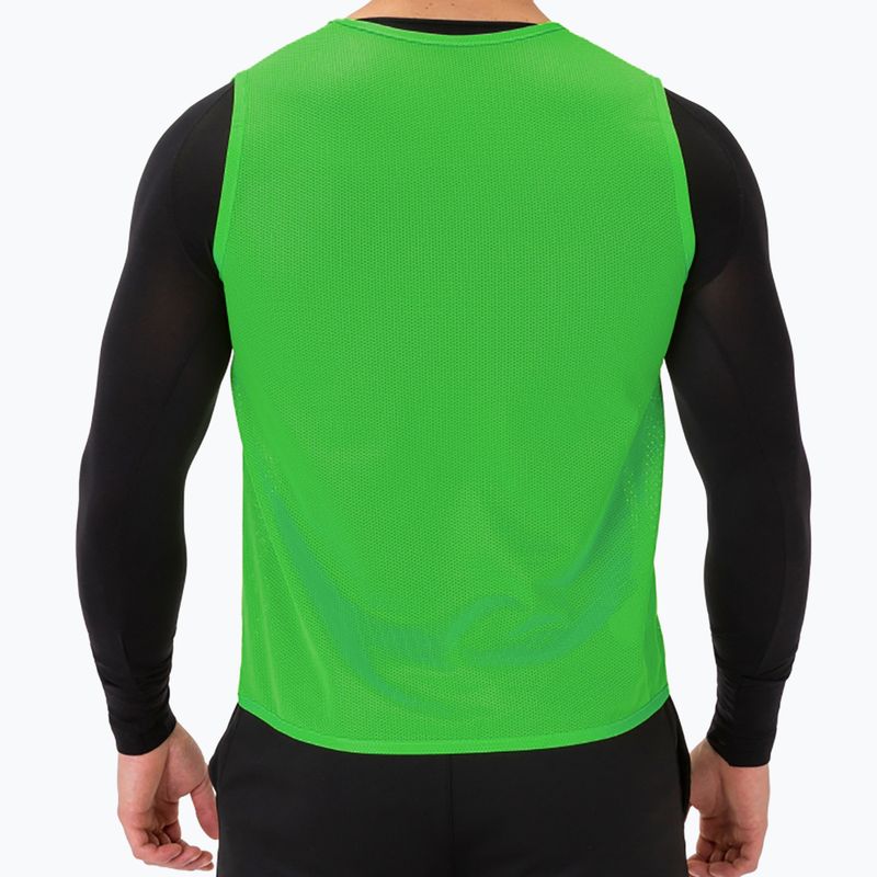 Marcator de fotbal Joma Training Bib fluor green 3