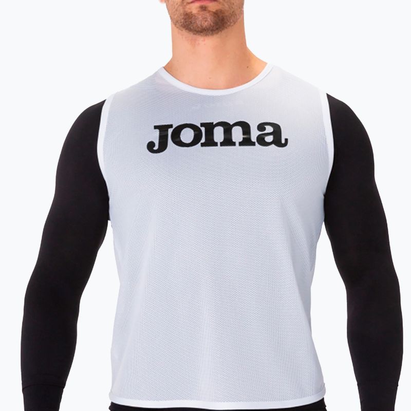 Marcator de fotbal Joma Training Bib white 4