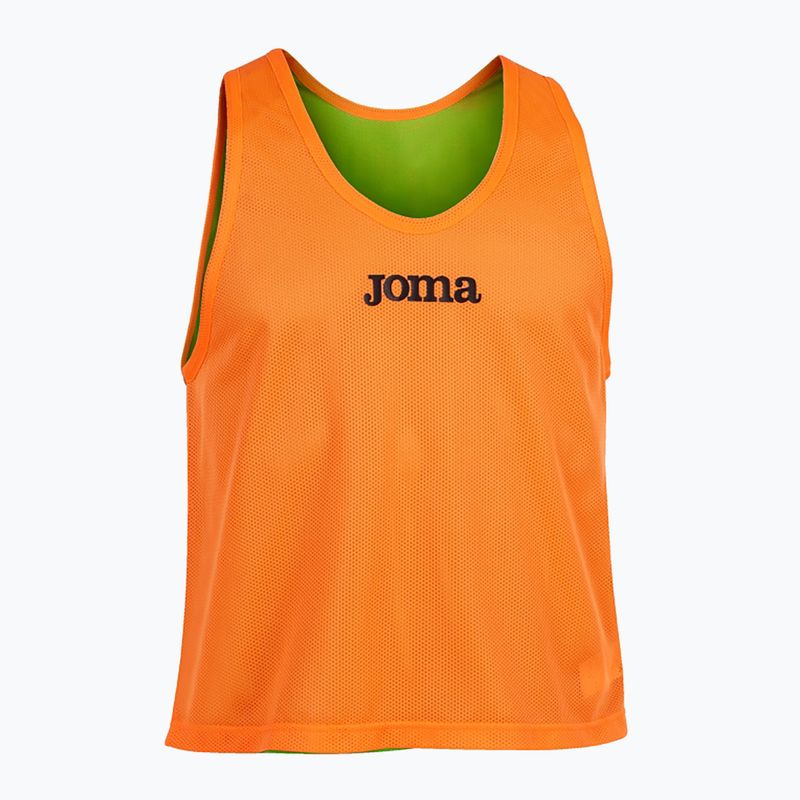 Marcator de fotbal Joma Reversible Training Bib fluor orange/fluor green